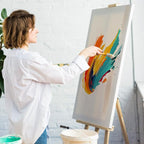 ESRICH Stretched Canvas for Painting 16x20 Inch, Primed Acid-Free Cotton Blank - Image 7