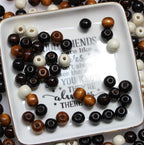 400Pcs Large Hole Wood Beads, BetterJonny Natural Wooden Spacer Beads Bulk - Image 5