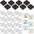 72 Pieces Round Craft Magnets Glass Ceramic Ferrite Magnet by Weewooday