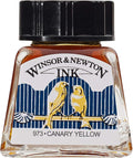 Winsor & Newton Drawing Ink, 14ml Bottle, Canary Yellow by WinsorNewton