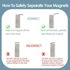 UTOMAG 30 Pcs Rectangular Neodymium Magnets - Image 8