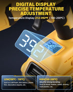 100W Cordless Hot Glue Gun Compatible - Image 2
