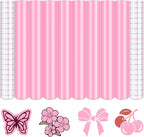 Tintnut Light Hot Pink Permanent Vinyl 8 Sheets 12''x10'' Adhesive Vinyl | by Tintnut