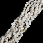 LAIDANLA White Howlite 400pcs Natural Chip Stone Beads 5-8mm Healing Crystal - Image 2