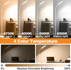 marctronic White Floor Lamp, 18W 1800LM Bright LED Floor Lamps - Image 4