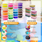 Modeling Clay Kit, 24 Colors Air Dry Clay | DIY Molding Clay - Image 3