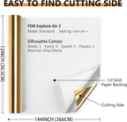 Mirror Gold Permanent Vinyl Roll 12" x 12FT - Image 2