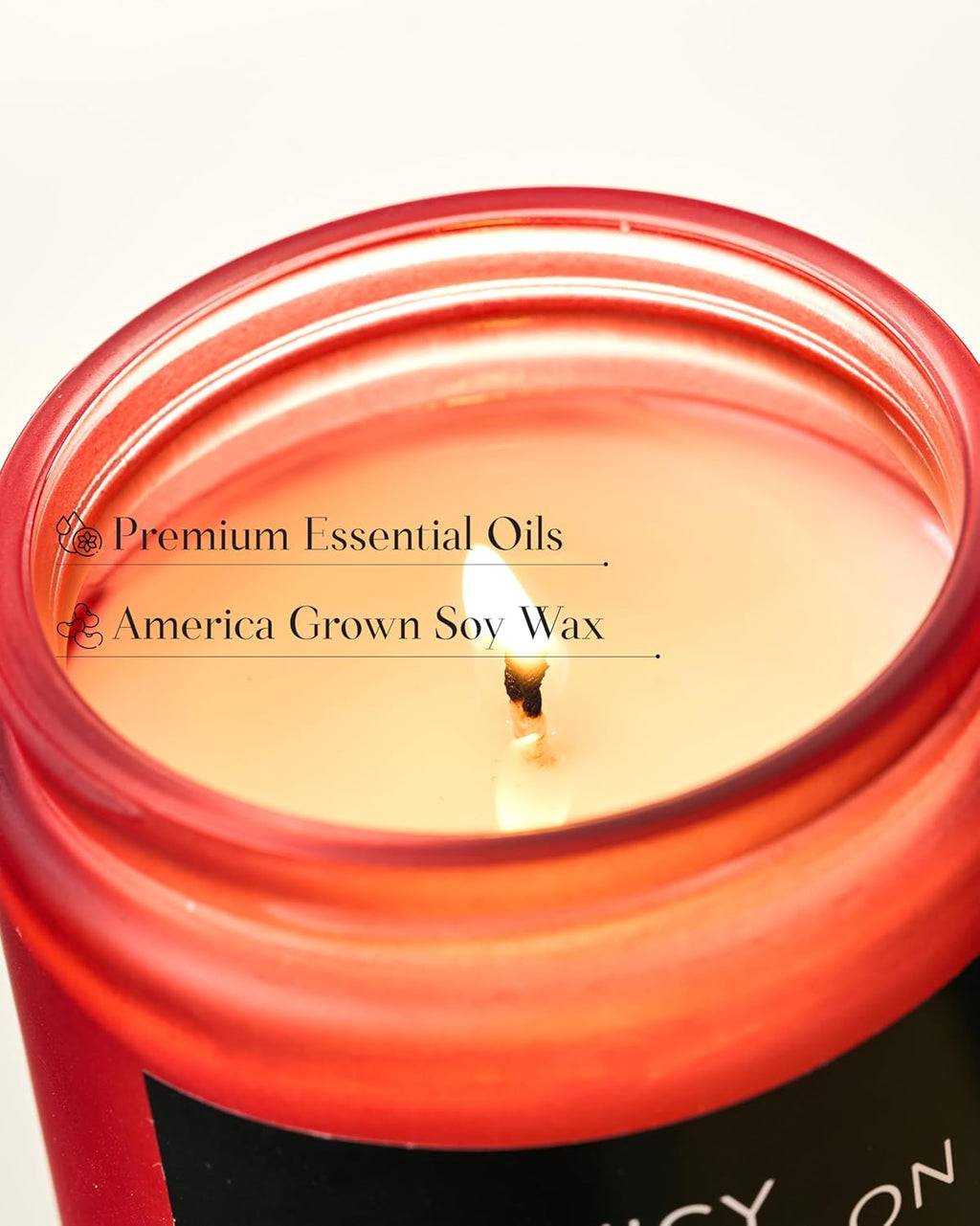 M&SENSE Juicy Watermelon Scented Candle, 7.05oz 50 Hours Clean Non Toxic Natural Soy Wax Long Lasting Candle for Women Men, 2 Wick Fruit Scent Home Fragrance Home Decor for Housewarming Gifts