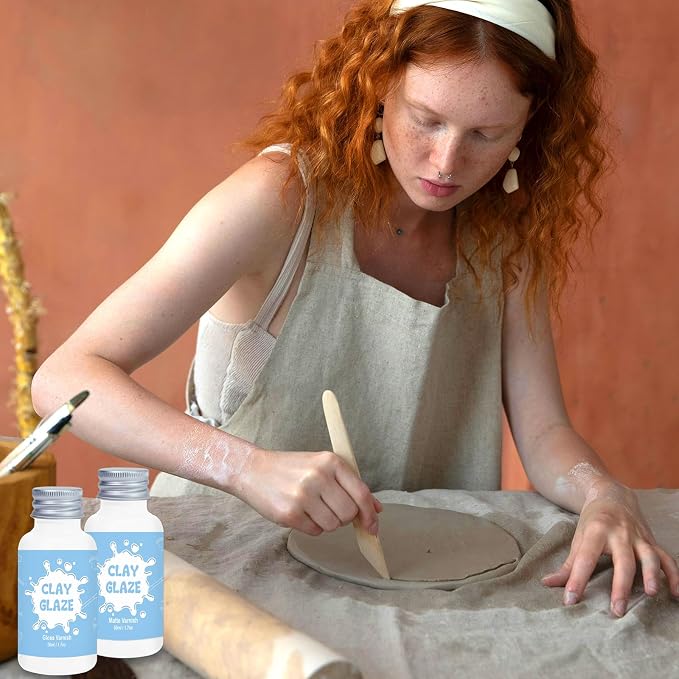 50ml Air Dry Clay Varnish，Air Dry Clay Sealant - Image 7