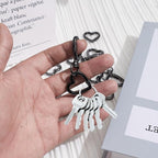 12 Pcs Heart Swivel Spring Clasps，Metal Spring Key Chain Hook Clasps，Clip - Image 4