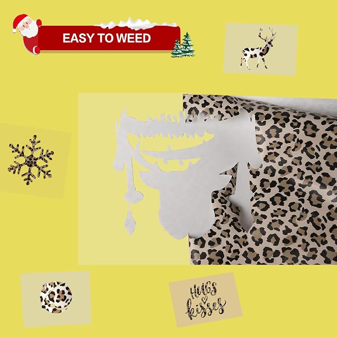 HTVRONT Leopard HTV Heat Transfer Vinyl Rolls - Image 4