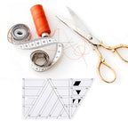 1 Pc Transparent Quilting Template Ruler Trapezoid Shape Templates Craft Ruler - Image 4