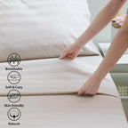Cotton Full Flat Sheet Only, 600 Thread Count 100% Egyptian Cotton Top Sheet - Image 3