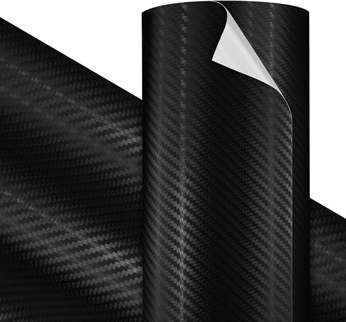 VViViD Premium Ultra Matte 3D Black Carbon Craft Vinyl Roll 1ft x 5ft – by VVIVIDVINYL
