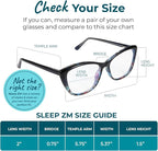 Sleep ZM Blue Light Blocking & Light Sensitivity Glasses - Image 6