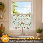 Countewol Privacy Window Films Stain Glass Cling No Glue Anti-UV Window Sticker - Image 6