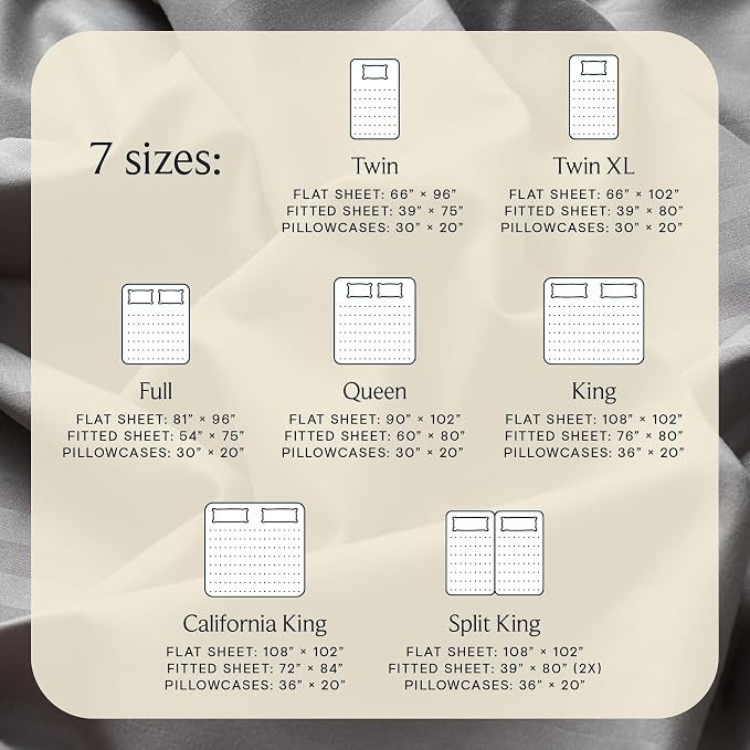 LuxClub 4 PC Cal King Size Sheet Set, Breathable Luxury Bed Sheets, Deep - Image 8