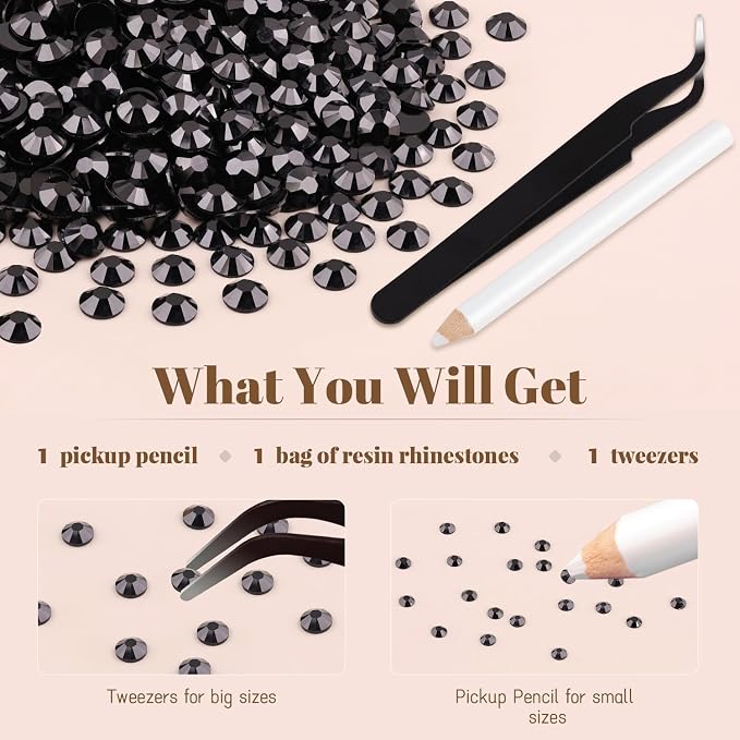 4000PCS 5mm Resin Rhinestones Bulk - Image 7