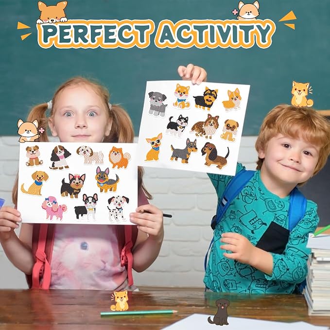 Labeol Diamond Art Kits for Kids Boys and Girls Ages 6-8-10-12 Easy to DIY - Image 4