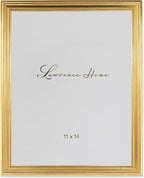 Lawrence Frames 11x14 Sutter Burnished Gold Picture Frame by LawrenceFrames