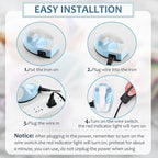 Honoson Mini Craft Iron Mini Heat Press Small Iron 3.93 x 2.36 x 2.76 in - Image 3
