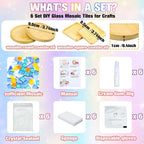 Qinyoung 6 Sets DIY Mosaic Tiles - Image 5
