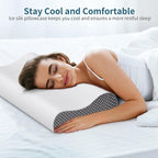 Cervical Neck Pillow for Pain Relief, Contour Memory Foam Pillows Ergonomic - Image 6