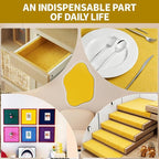 Yellow Felt Fabric Sheet 108" X 36", 1.4mm Thick Large Soft Durable Flexible - Image 7