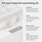 Cloud-Like Twin Mattress Topper - Image 6