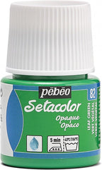 PEBEO Setacolor Opaque Fabric Paint, Leaf Green by Unknown