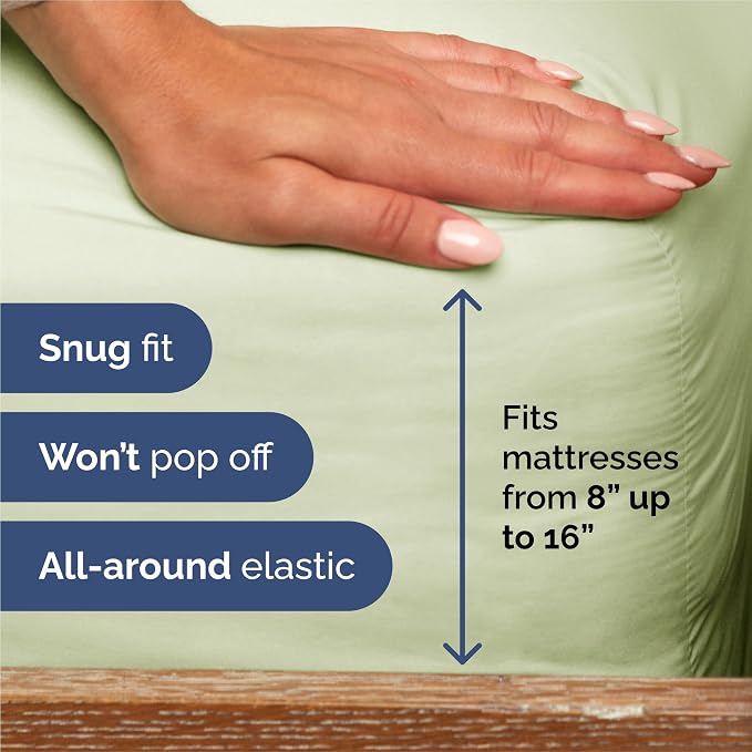 King Size 4 Piece Sheet Set - Image 3