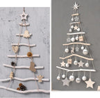 50Pcs Natural Twigs, Driftwood Branches, Unfinished Timber Rods - Image 6