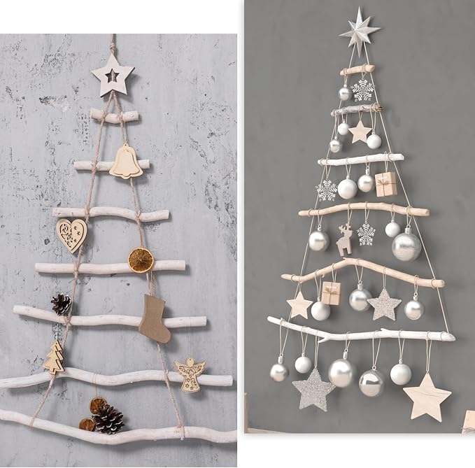 50Pcs Natural Twigs, Driftwood Branches, Unfinished Timber Rods - Image 6