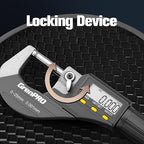 GRENPRO Digital Micrometer Measuring Tool, Professional Inch/Metric Precision - Image 5