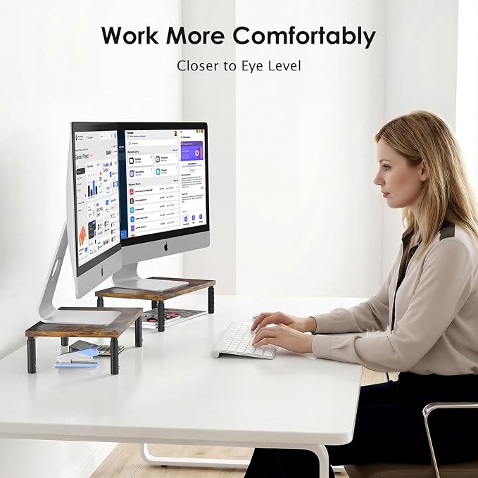 OPNICE Adjustable Monitor Stand Riser - Image 8