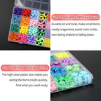 IOOLEEM 42 Grids Plastic Bead Organizer Box, Organizer Container Storage Box - Image 5