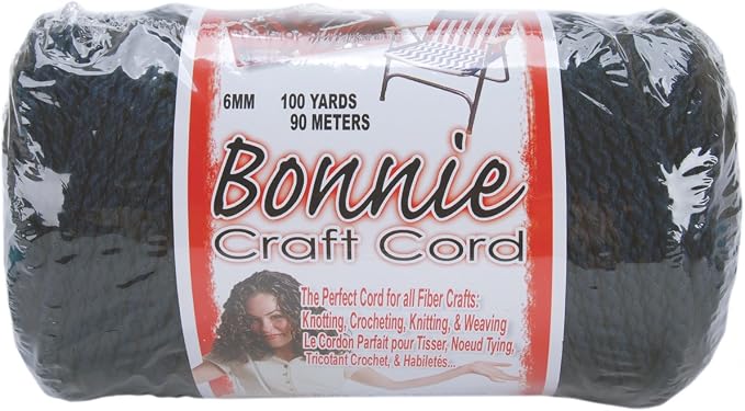 Bonnie Macrame Craft Cord 6mmX100yd by PepperellCrafts