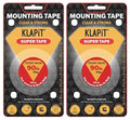 KLAPiT Super Tape Clear Double Sided Heavy Duty Adhesive 40in Enhanced Nano by KLAPiT