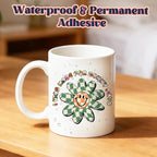 Tintnut Checkerboard Permanent Vinyl, waterproof, easy peel & stick, works - Image 5
