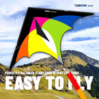 3-Piece Set Delta Kite for Easy to Fly Large Kite for Kids and Adults - Image 2