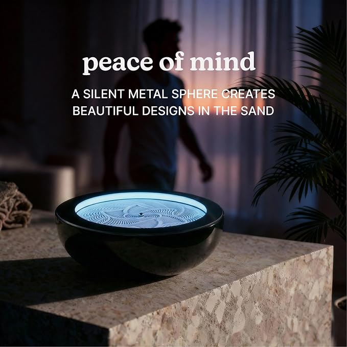 Homedics Drift Sandscape, Perpetual Motion Machine, Zen Garden, Meditation - Image 5