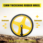 Zozen 6-Inch Measuring Wheel in Feet and Inches, Telescopic Handle, Starting - Image 4
