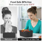 10QT Large Thickened Silicone Air Fryer Liners 2 Pack - Image 5