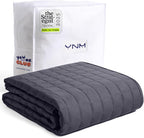 YnM 12lbs Weighted Blanket for Adults, Breathable Heavy Bed Throw Blanket by YNM