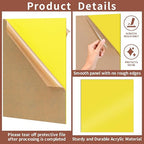 1/8 Thick 12 x 12 inch Acrylic Sheets - Image 4
