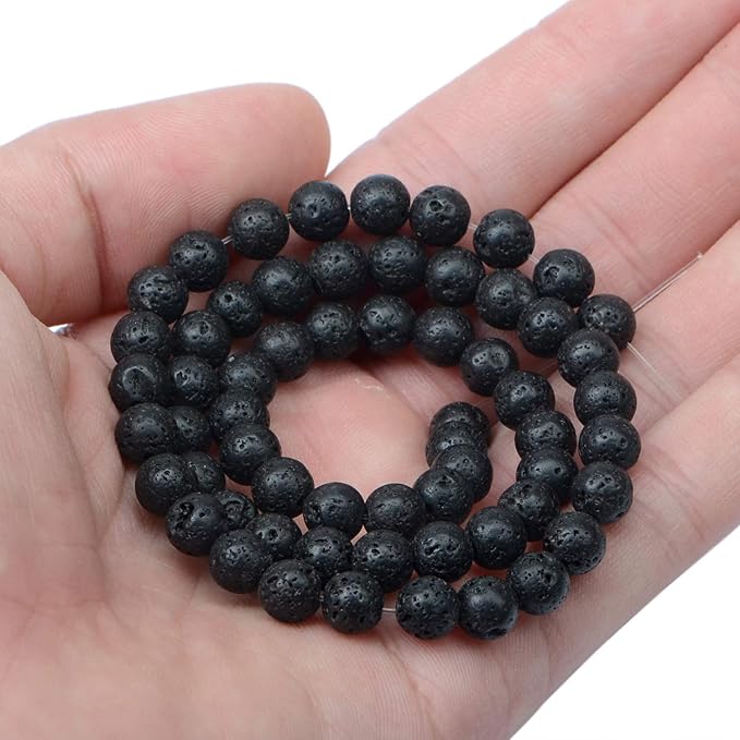 AD Beads Natural Gemstone Round Loose Beads 15" - Image 3