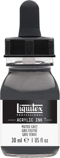 Liquitex Professional Acrylic Ink, 1-oz Jar, Muted Grey by Liquitex