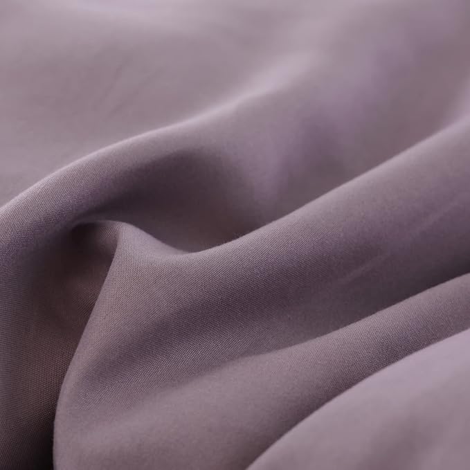 ROSGONIA Dusty Purple Twin/Twin XL Comforter Set - Image 8