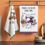 Quilters Gifts Kitchen Towels, Sewing Quilting Lovers Gifts Kitchen Towels - Image 3