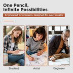 Nicpro 6PCS Art Mechanical Pencil Set - Image 6
